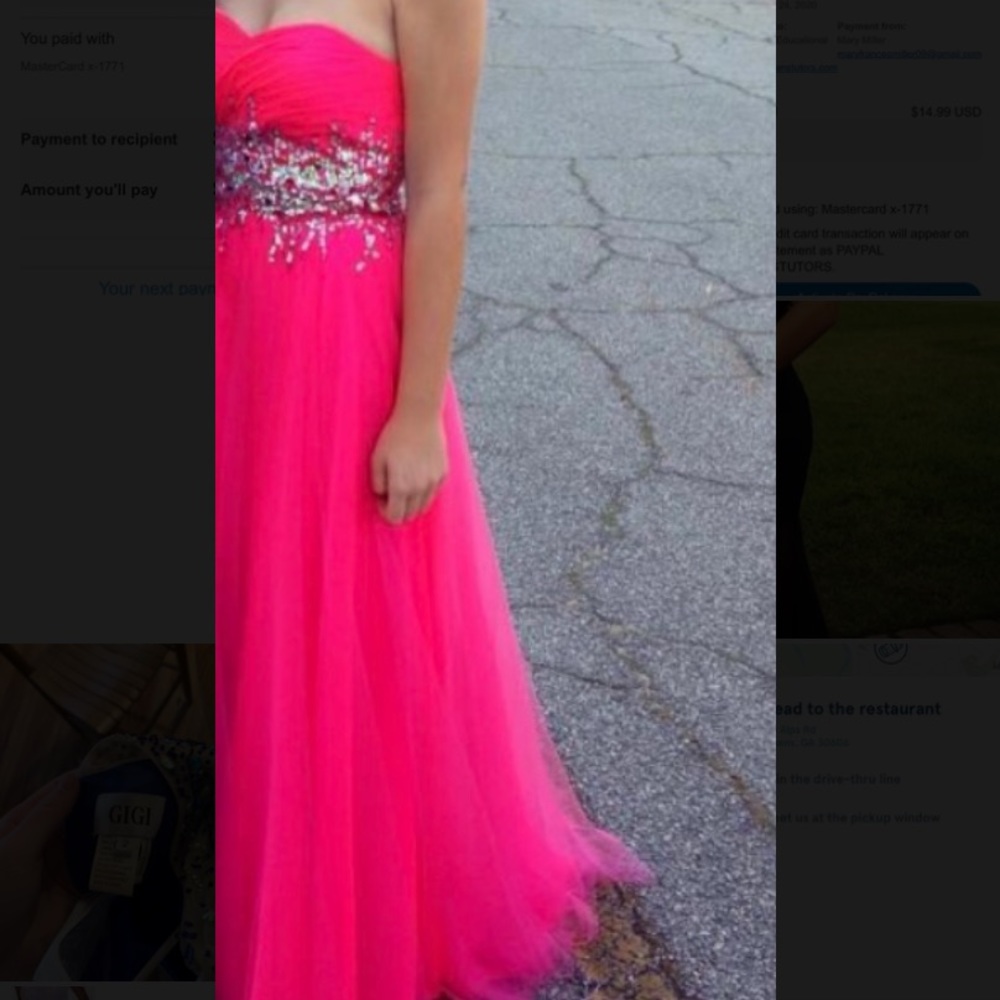 Prom dress